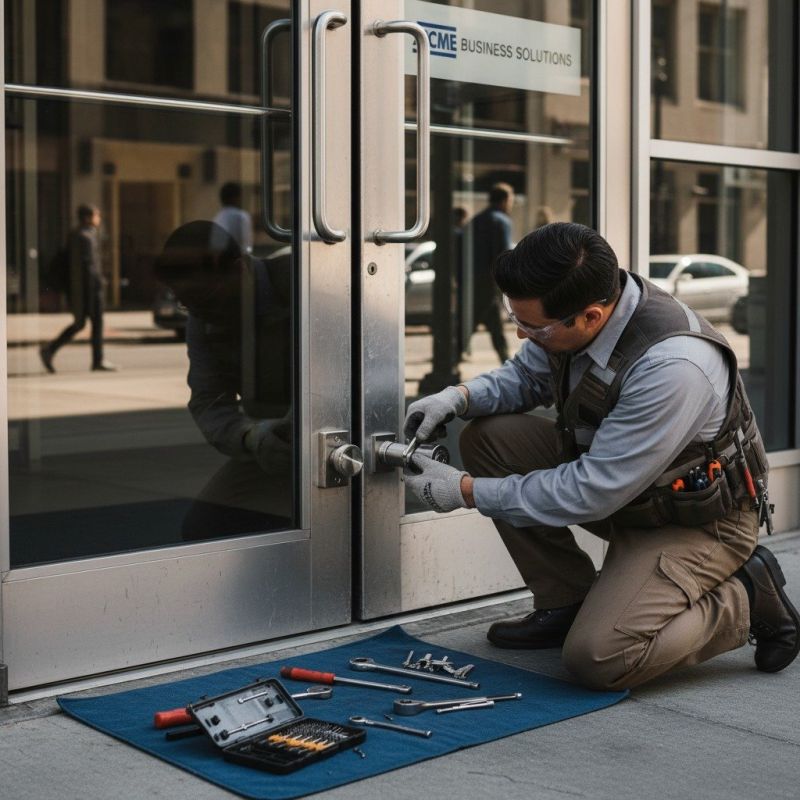 French Door Lock Repair